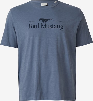 T-Shirt s.Oliver en bleu : devant