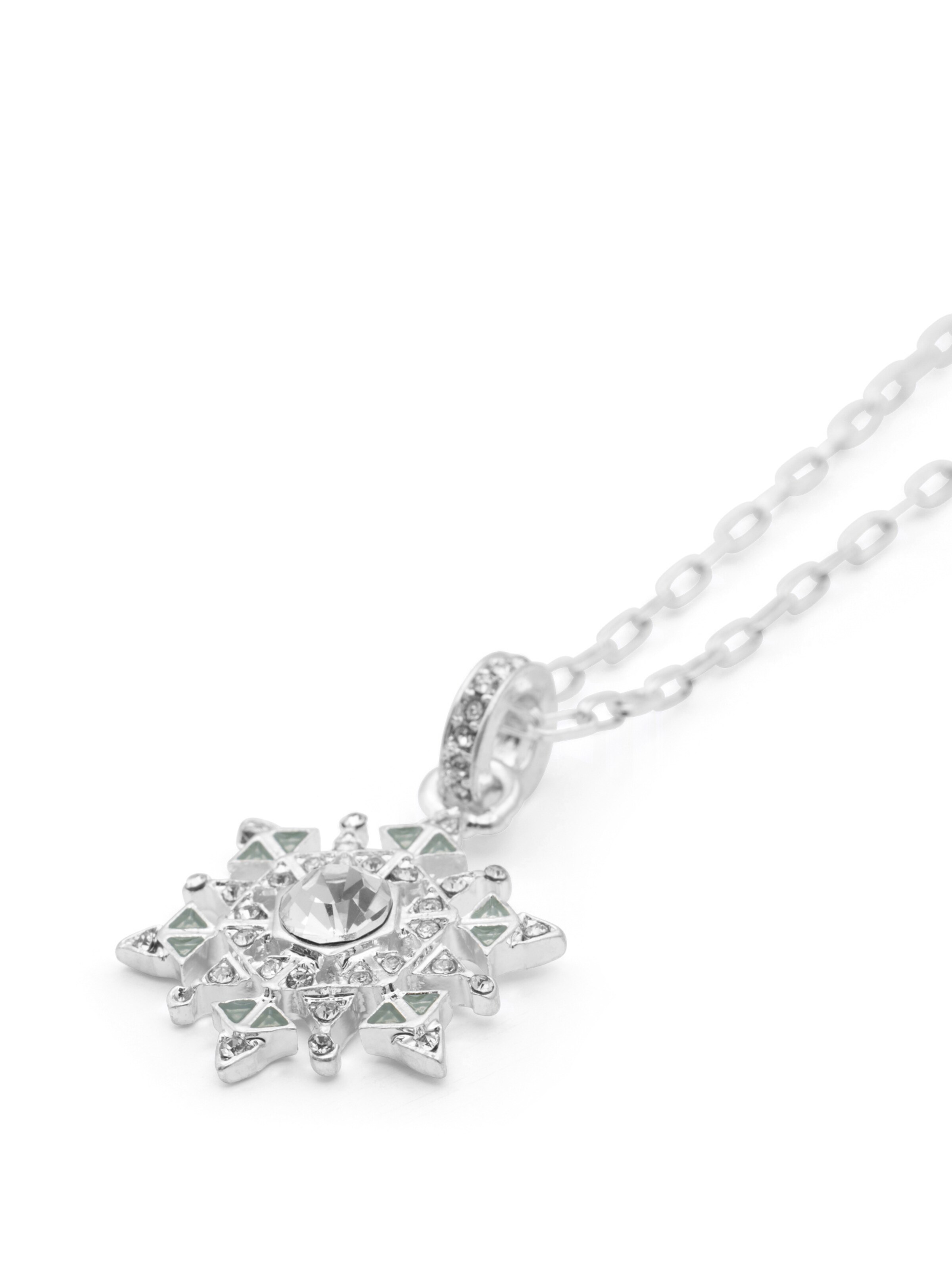 A&C Oslo – Nordic Design Jewellery Kette Mit Anhänger 'Snowflake' in Silber