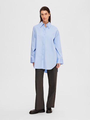 SELECTED FEMME Bluse 'Iconic' in Blau