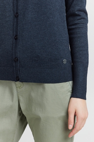 Oxmo Knit Cardigan 'Hlin' in Blue