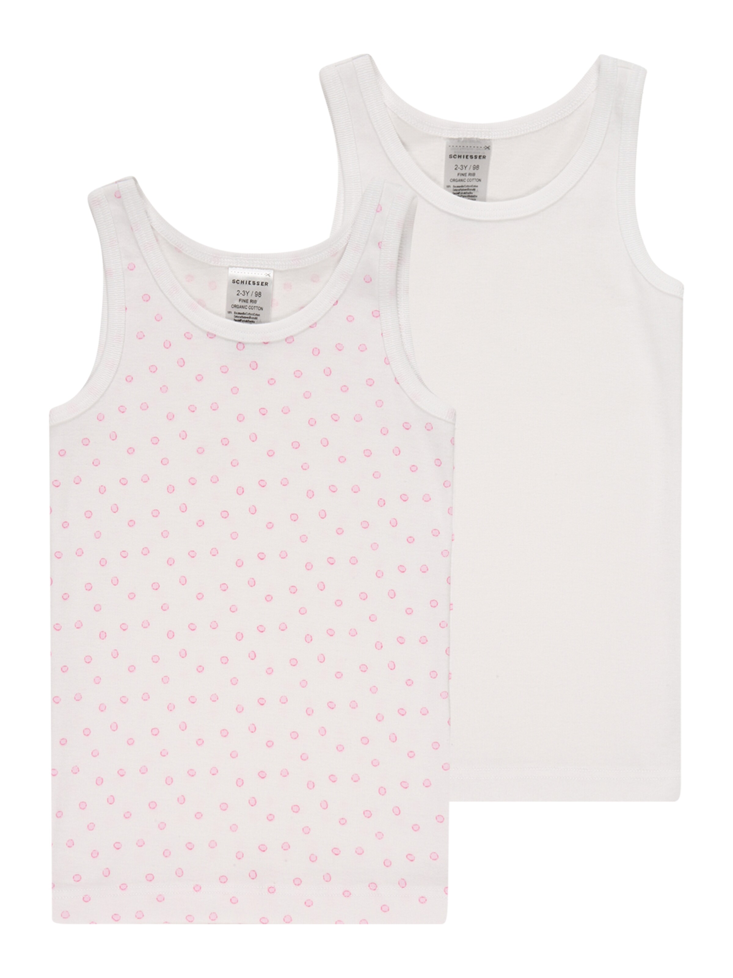 SCHIESSER Undershirt in White: front