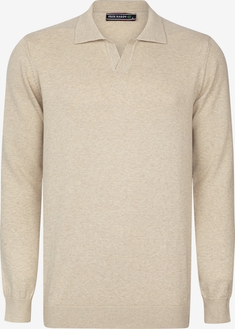 Pull-over Felix Hardy en beige : devant