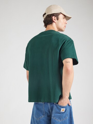T-Shirt 'Great' WEEKDAY en vert