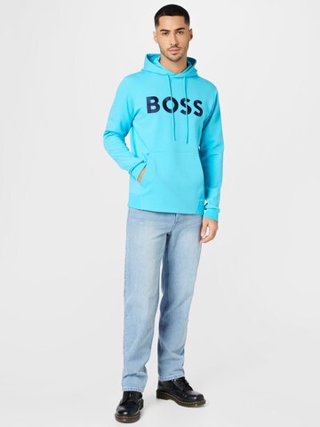 BOSS Green Sweatshirt 'Soody 1' i blå