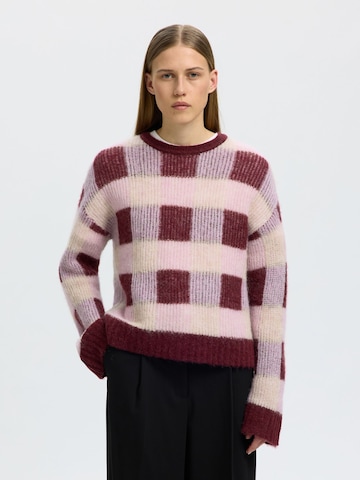 SELECTED Pullover in Rot: Vorderseite