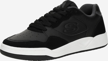 SKECHERS Низкие кроссовки в Черный: спереди