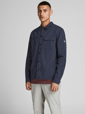 JACK & JONES Regular fit Tussenjas 'Ben' in Blauw: voorkant