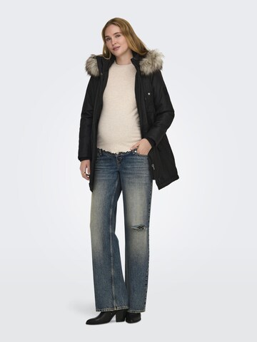 Only Maternity Winter parka in Black