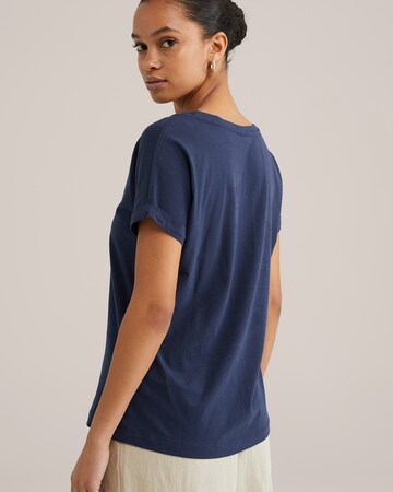 T-shirt WE Fashion en bleu