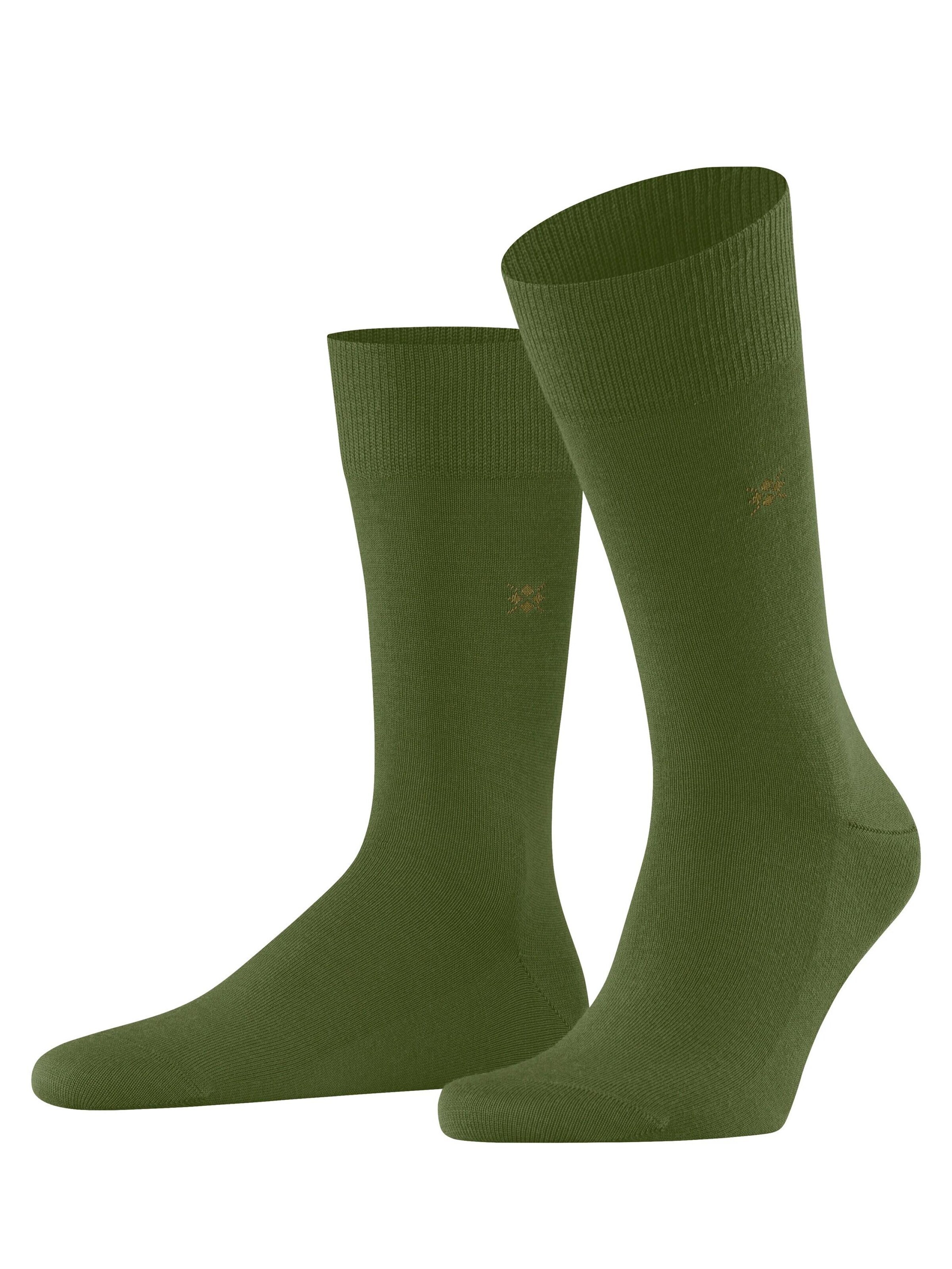 BURLINGTON Socken 'Leeds'‌‌‌‌‌‌ in Grün: Vorderseite