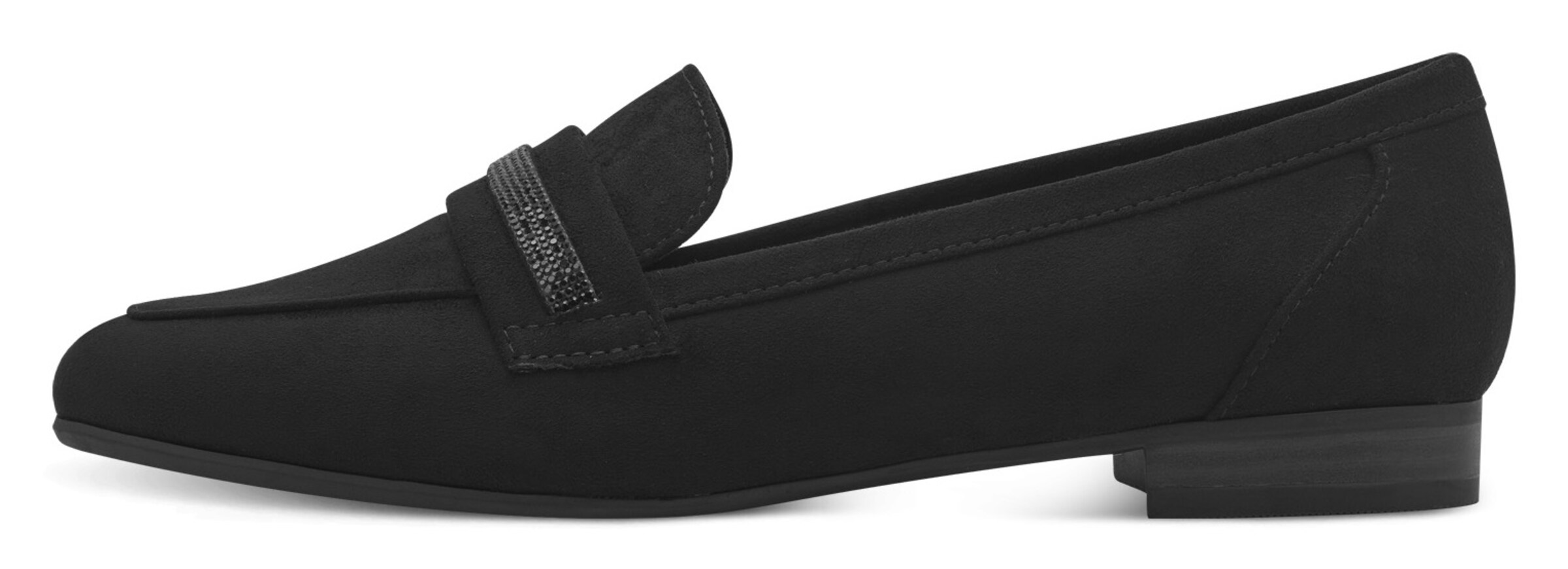MARCO TOZZI Slipper in Schwarz