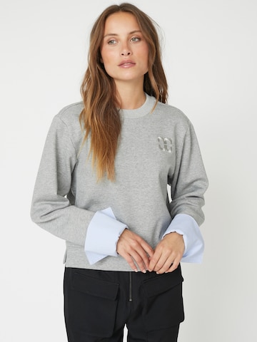 co'couture Collegepaita 'Daniella' värissä harmaa