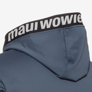 MAUI WOWIE Athletic Fleece Jacket in Blue
