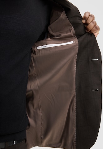 STRELLSON Slim fit Colbert in Bruin