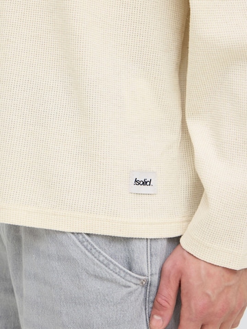 !Solid Sweatshirt ' SDUrton ' in Beige