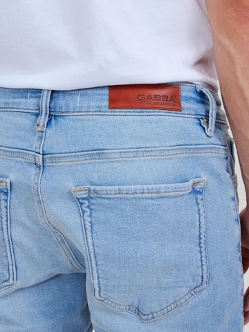 GABBA Regular Jeans ' Jones K4486 ' in Blau