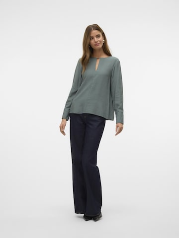VERO MODA Bluse i grøn