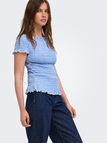 ONLY Top 'Celle' in Blauw