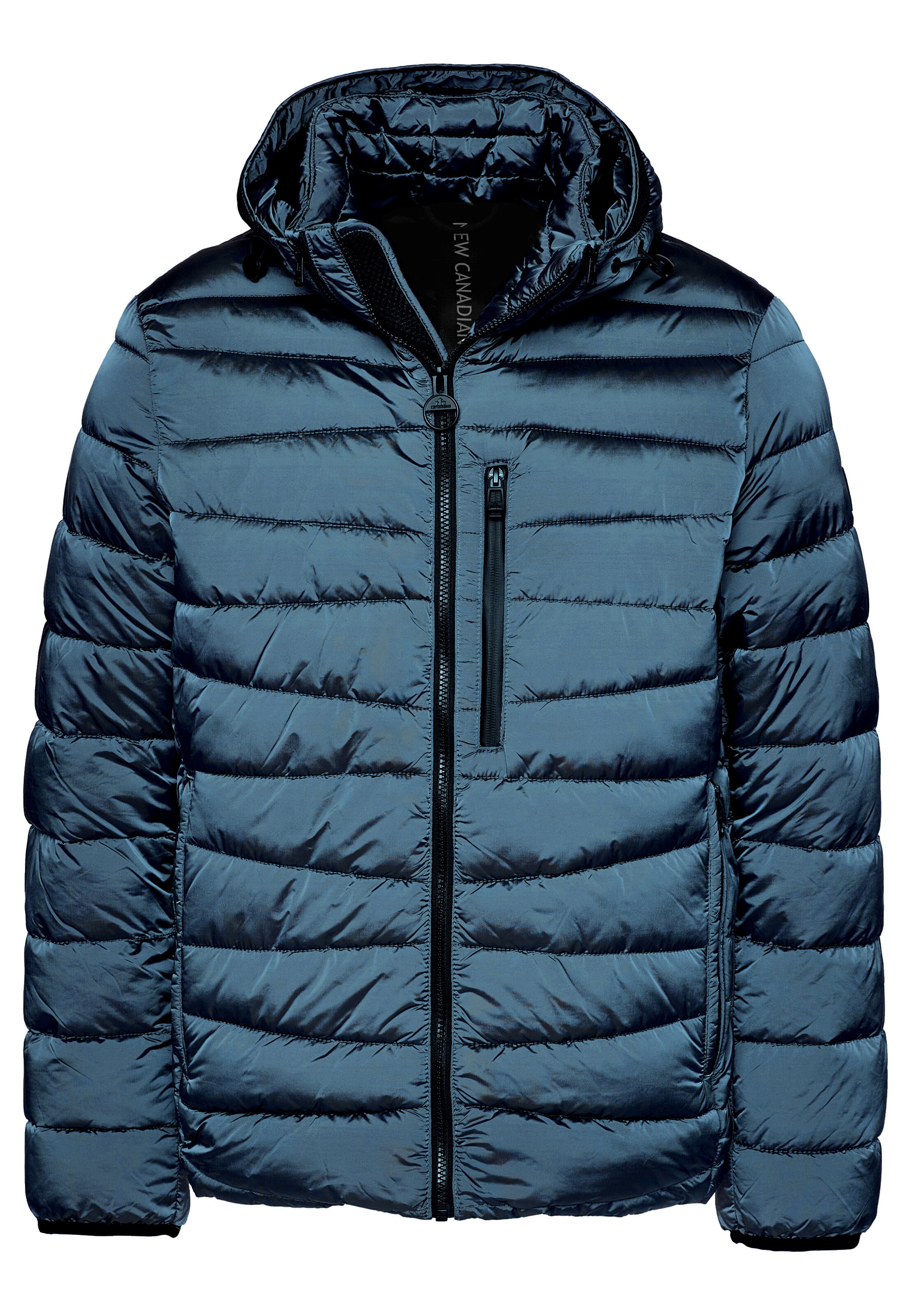 NEW CANADIAN Between-Season Jacket in Blue: front