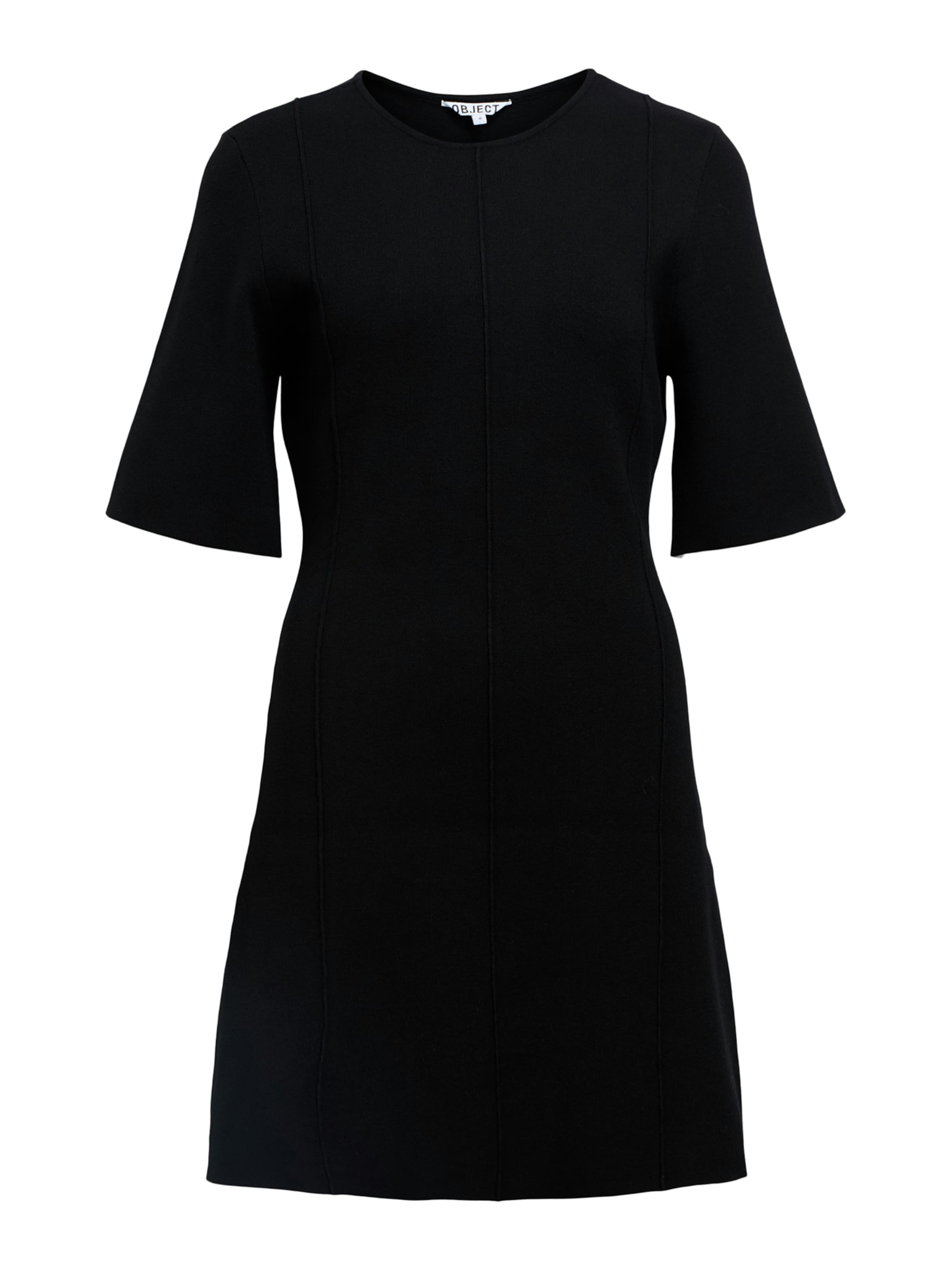 OBJECT Úpletové šaty 'OBJReynard' – černá: přední strana