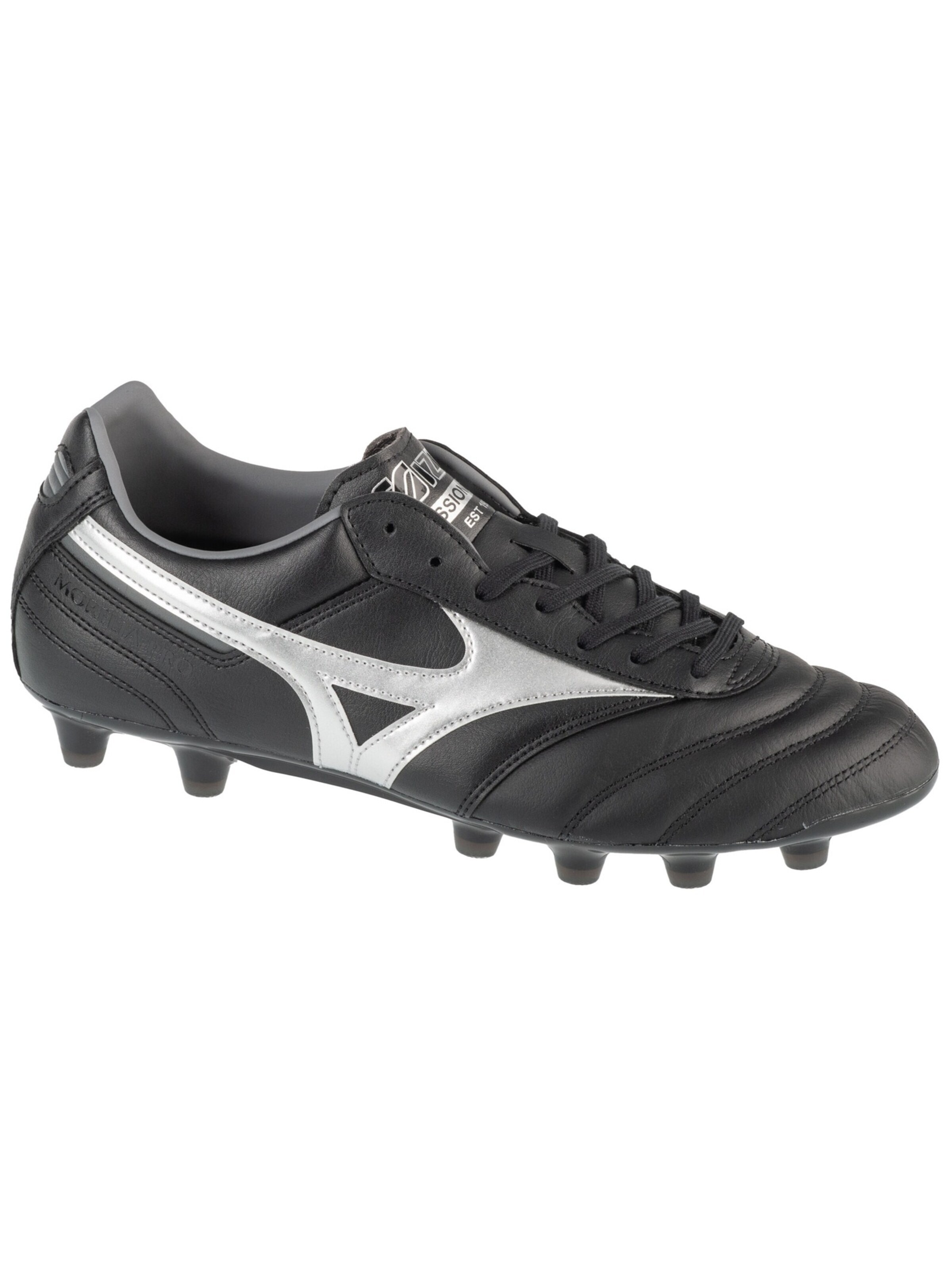 MIZUNO Soccer shoe 'Mizuno Morelia II Pro FG' in Black: front