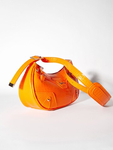 Bershka Shoulder Bag in Orange