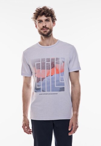 Street One MEN T-Shirt in Lila: Vorderseite