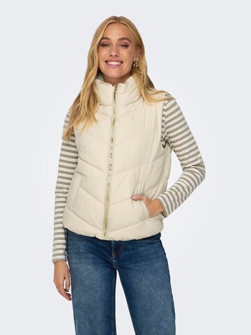 JDY Vest 'JDYFINNO' i beige: forside