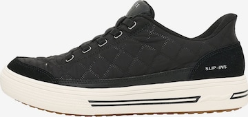 SKECHERS Platform trainers 'ARCH FIT ARCADE - CHARMING DA' in Black: front