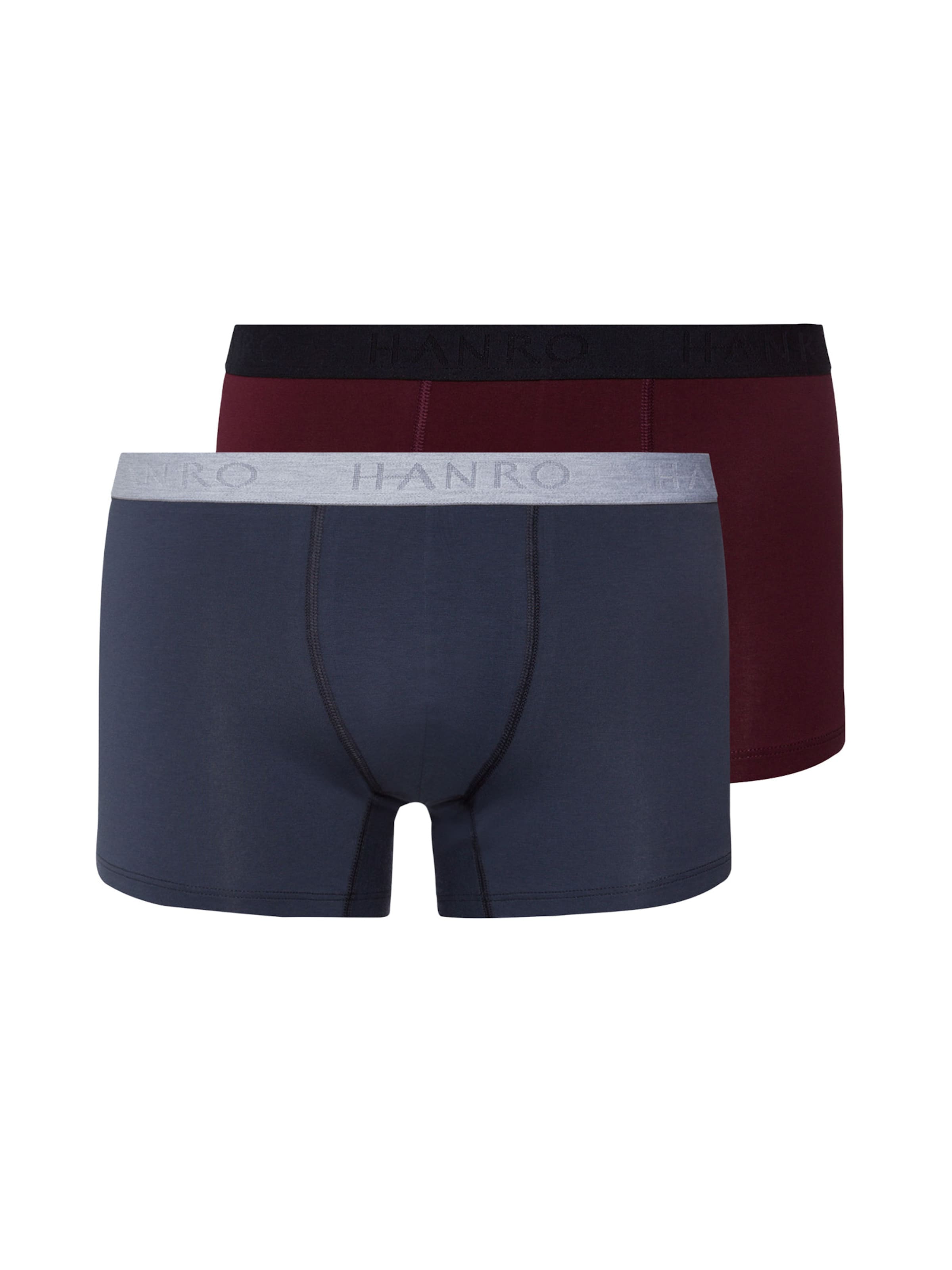 Hanro - Boxers 'Essentials' em azul: frente