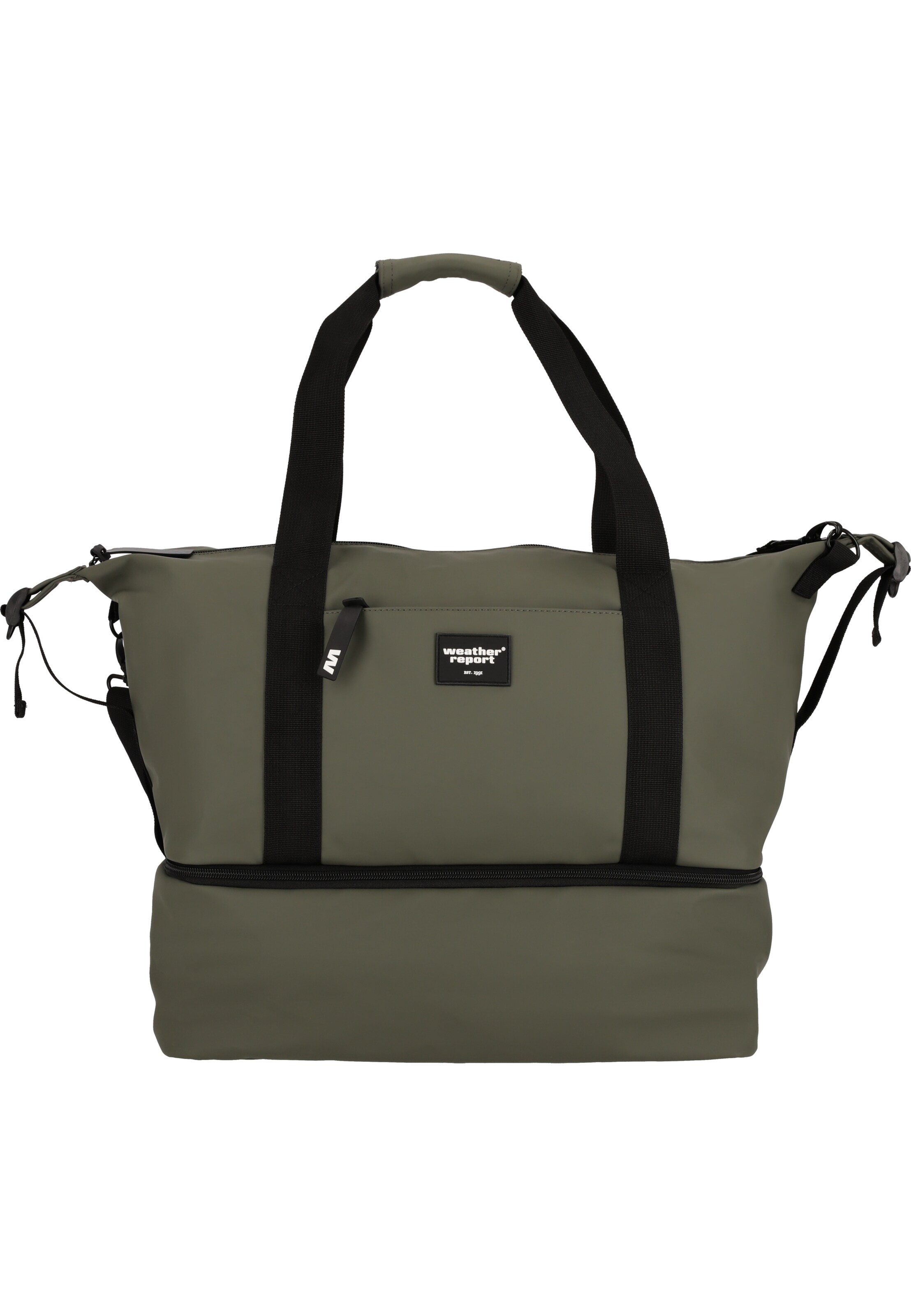 Weather Report Tasche 'Bronze' in Grün: Vorderseite