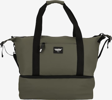 Weather Report Tasche 'Bronze' in Grün: Vorderseite