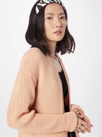 ABOUT YOU Knit Cardigan 'Lea' in Orange