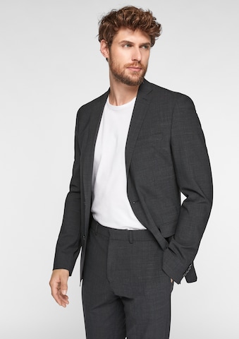 Coupe regular Veste de costume 'Ultimate' s.Oliver BLACK LABEL en gris