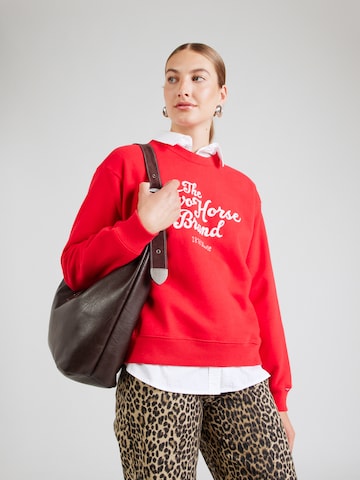 LEVI'S ® Sweatshirt 'HERITAGE' in Red: front