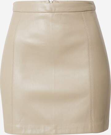 TOPSHOP Skirt in Green: front