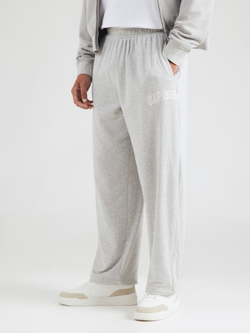 Loosefit Pantalon '1969' GAP en gris : devant