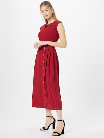 Karen Millen Koktejlové šaty – červená: přední strana
