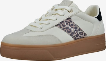 bugatti Matalavartiset tennarit värissä beige: etupuoli