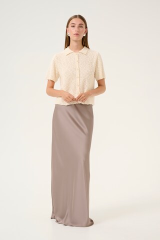 KAREN BY SIMONSEN Gebreid vest 'Nice ' in Wit