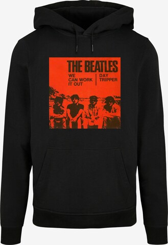 Merchcode Sweatshirt 'Beatles - Album Day' in Zwart: voorkant