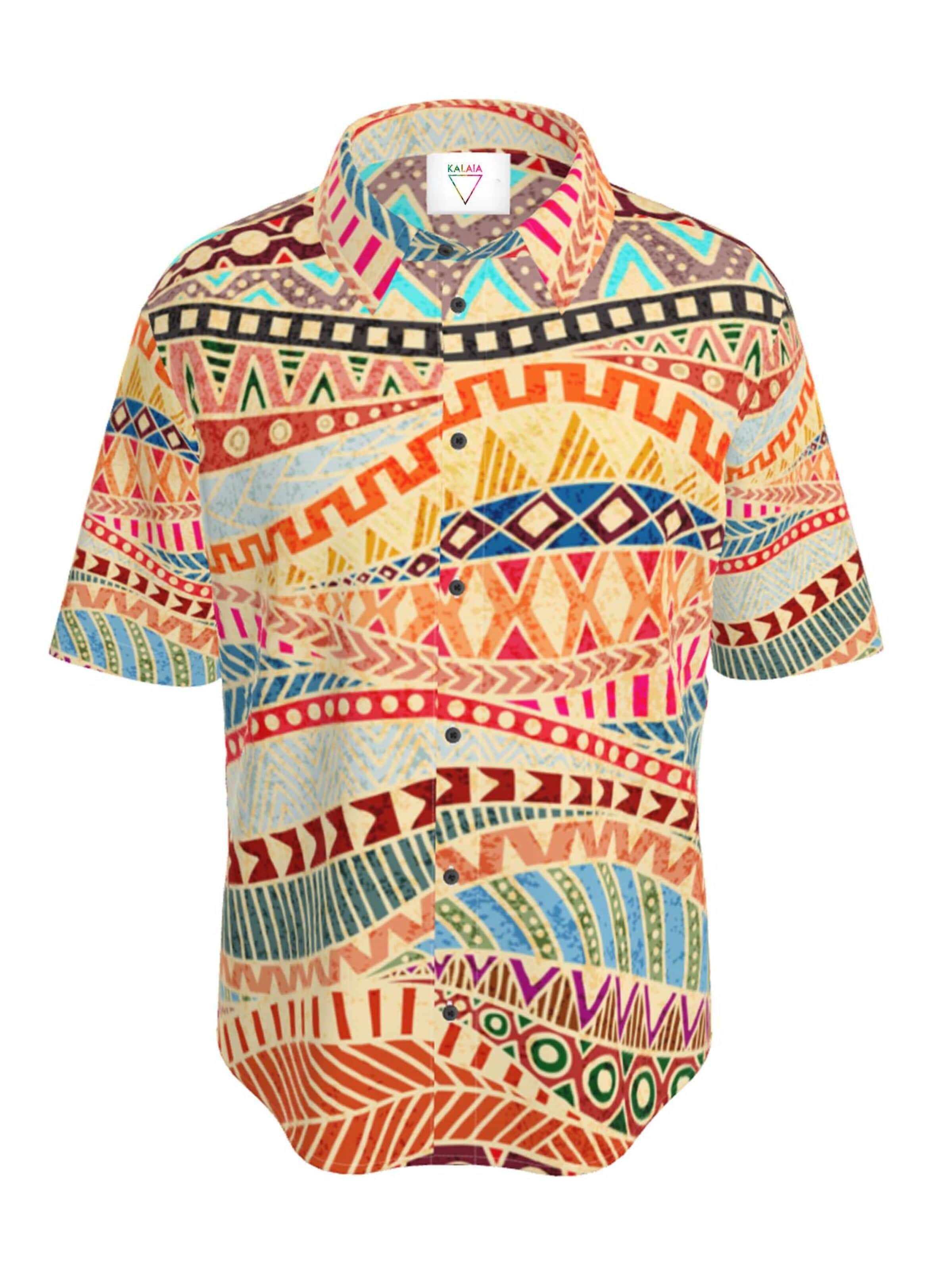 Regular fit Camicia di Kalaia in rosso: frontale
