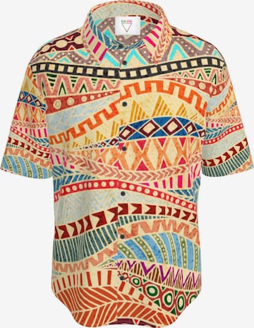 Camicia di Kalaia in rosso: frontale