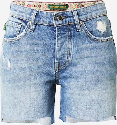 Superdry Shorts in blue denim, Produktansicht