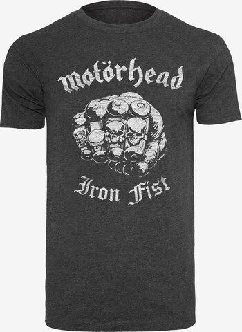 T-Shirt 'Motorhead - Iron Fist' Merchcode en gris : devant