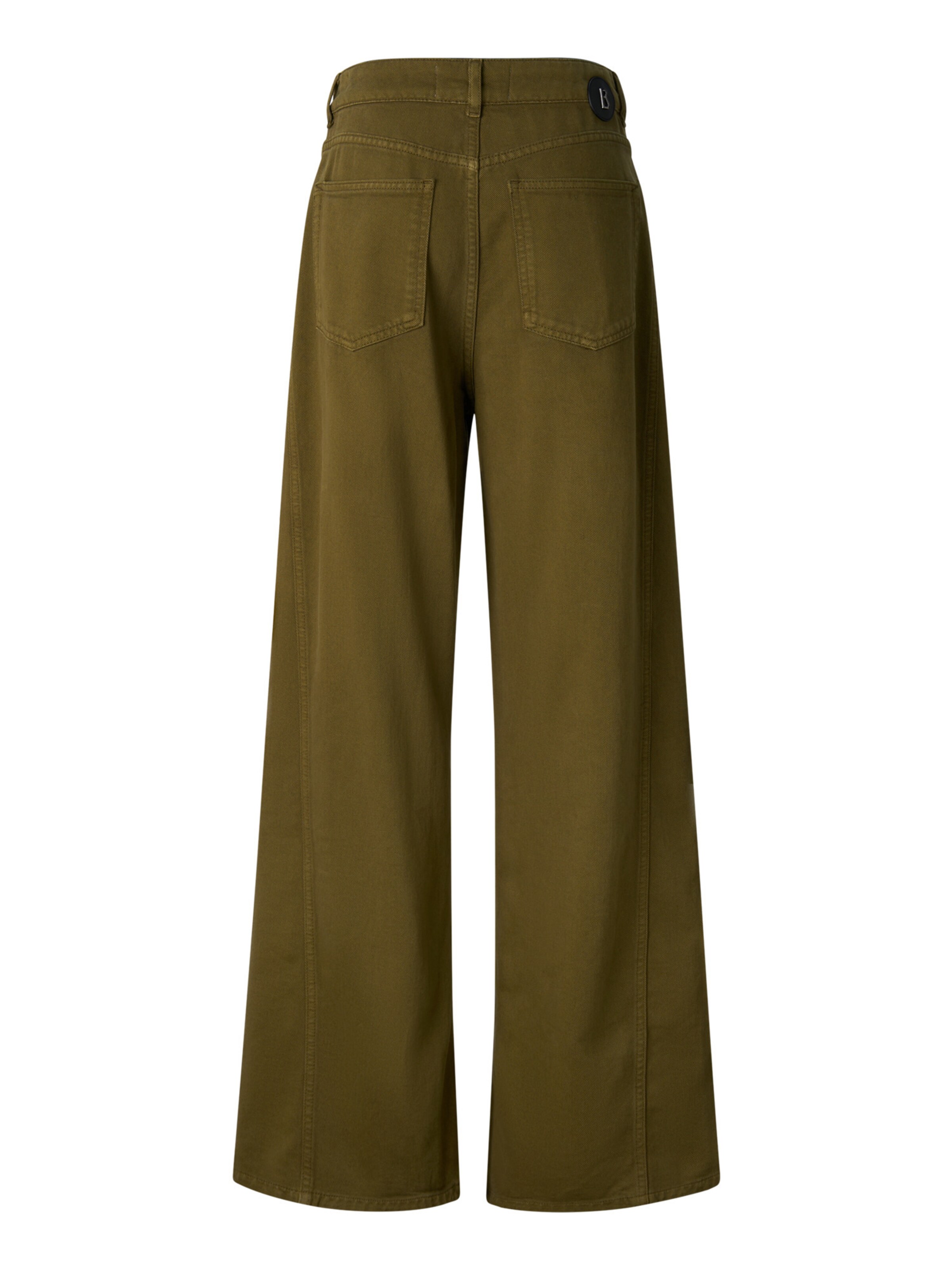 BOGNER Wide Leg Jeans 'Lizzy' in Grün