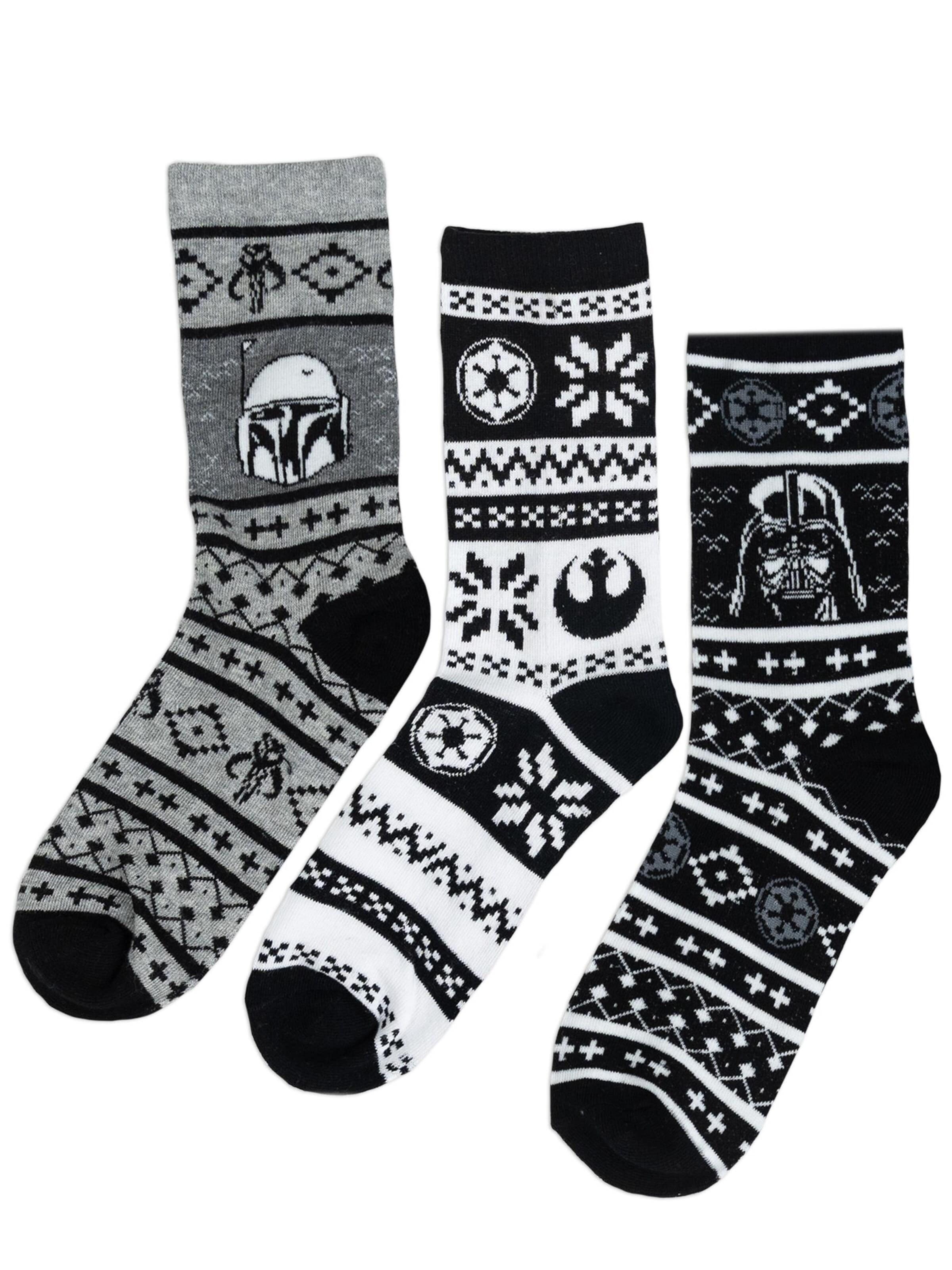 STAR WARS Socks 'Black & White' in Mixed colors