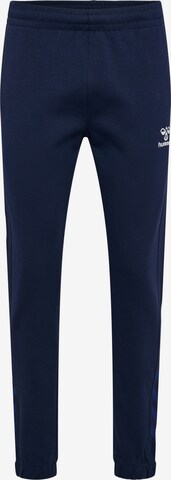 Hummel Workout Pants 'TRAVEL ' in Blue: front