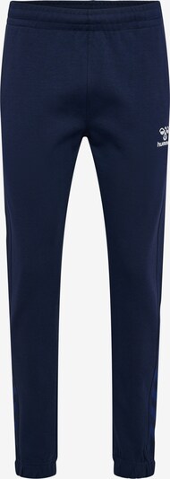 Hummel Pantalon de sport 'TRAVEL ' en marine / blanc, Vue avec produit