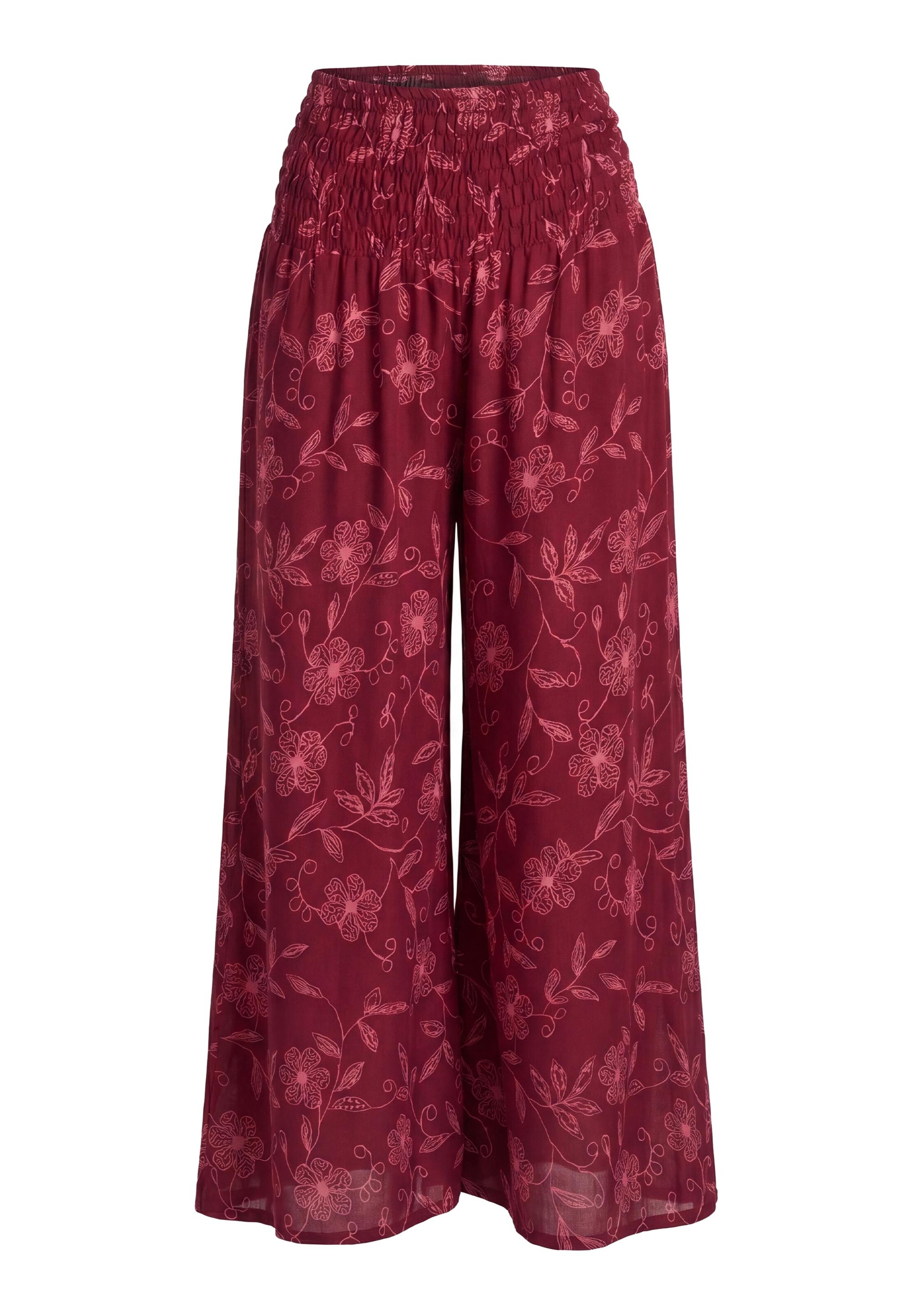 Paigh Regular Trousers in Red: front